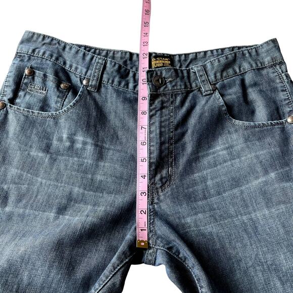 Mens G-Star Originals Raw Denim Distressed 3301 Relaxed Cotton Casual Jean 36x32 - Picture 10 of 13